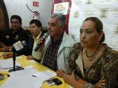 Tribus perredistas listas para el domingo
