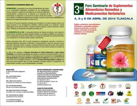 Naturopatía de la UAT realizará conferencia sobre suplementos alimenticios imagen 1