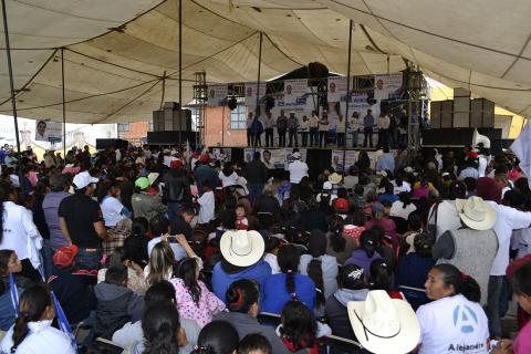 Afirma Adriana que su Gobierno será ejemplo a nivel nacional