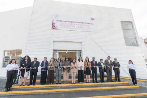 Inauguran nuevos juzgados en Distrito Judicial de Xicohténcatl imagen 3