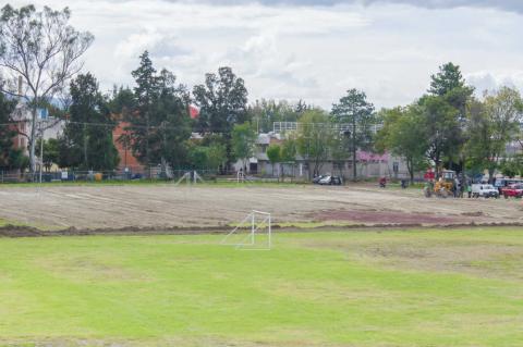 Avanza la rehabilitación de la Unidad Deportiva de Apetatitlán imagen 2