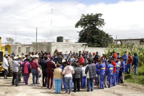 Calpulalpan: Pavimentaran calle en San Mateo Actipan bajo programa “Una Obra por Día” imagen 2