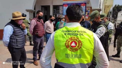 Realizan inspección de control en el tianguis de Teolocholco imagen 2