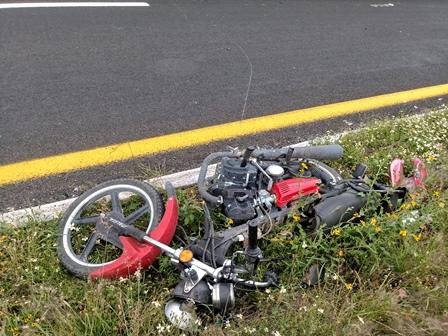 Atropellan a pareja en autopista Tlaxcala- Texmelucan imagen 1