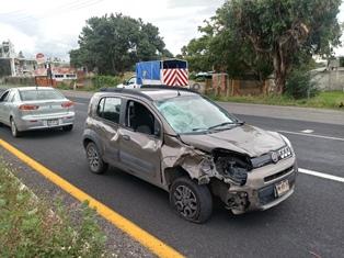 Atropellan a pareja en autopista Tlaxcala- Texmelucan imagen 2
