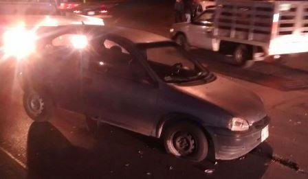Daños materiales dejan dos accidentes en la capital del estado imagen 4