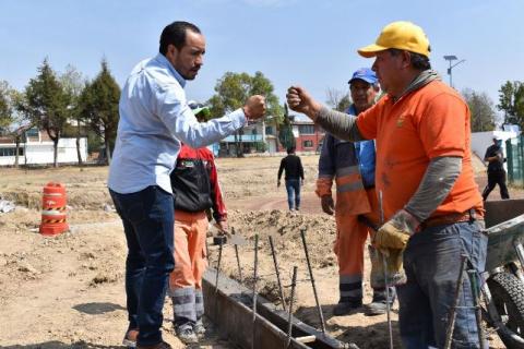 Habilitarán en Apizaco nuevo gimnasio multifuncional al aire libre