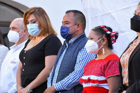 Apetatitlán ponen a funcionar 13 puntos naranja en beneficio de mujeres