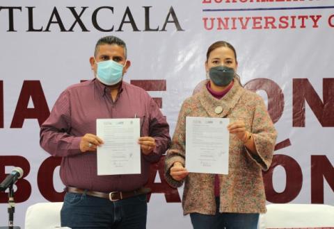 Congreso del Estado firma convenio de colaboración de becas