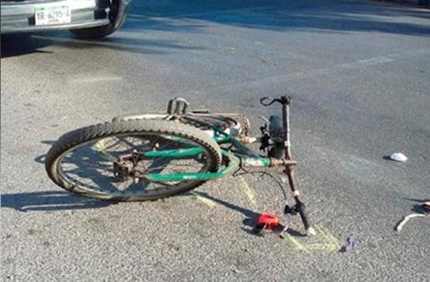 Sujeto muere atropellado cuando viajaba en bicicleta en Teolocholco