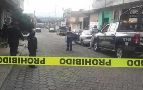 Hombre muere al exterior de su domicilio en Chiautempan, iba a buscar un médico