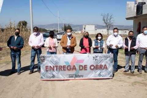 A los chiautempenses le va mejor con mejores servicios: Domínguez imagen 1