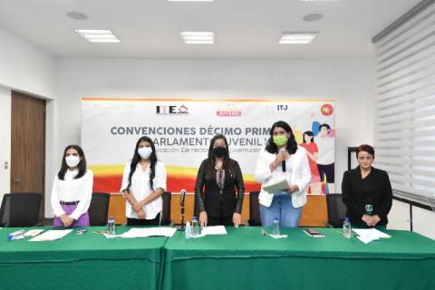 Inician Convenciones Distritales rumbo al XI Parlamento Juvenil