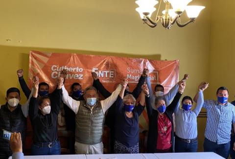 Cutberto Chávez gana con mil votos dirigencia del SNTE