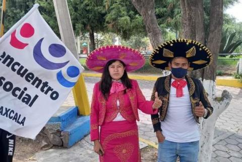Denuncian vecinos a candidata del PES Tania Dosamantes por prepotencia