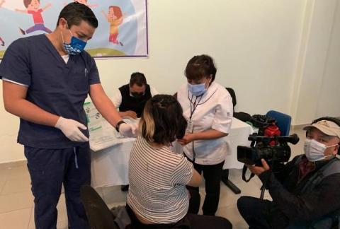 Más de mil 953 menores, adolescentes y embarazadas han sido vacunadas