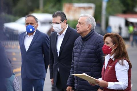 Presidente de México inaugura Paso Vehicular Ocotoxco imagen 1