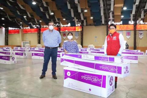 Beneficia Gobierno de Huamantla a 88 familias con calentadores solares imagen 1