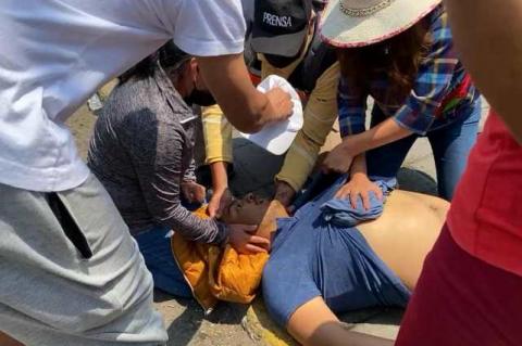 Trifulca en Xicohtzinco deja como saldo un herido de bala