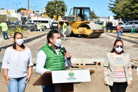 Se ejecutan obras en Huamantla como nunca en la historia del municipio