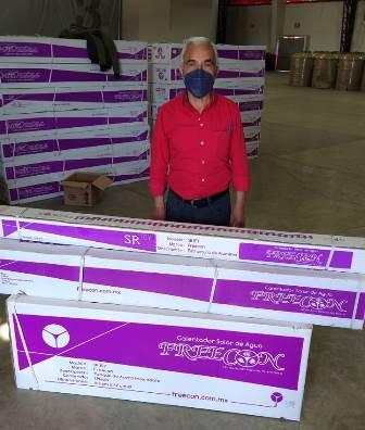Avanza entrega de calentadores solares y tinacos subsidiados en Huamantla imagen 3