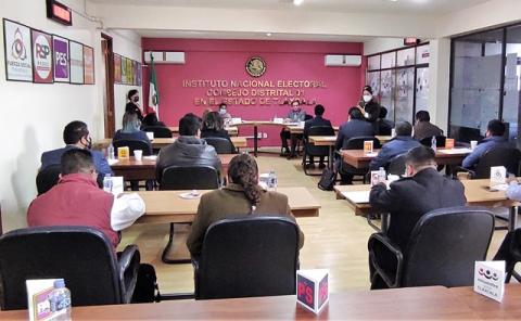 Civilidad y propuestas durante elección piden consejeros distritales de Tlaxcala