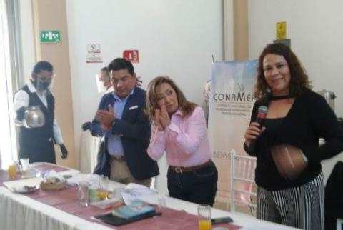 Reconoce Lorena Cuéllar la organización de mujeres empresarias y profesionistas