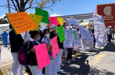 Trabajadores de SESA solicitan a AMLO investigue a Blanca Águila