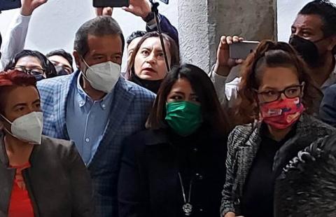 Maribel León a favor de que se garantice libre acceso al Congreso