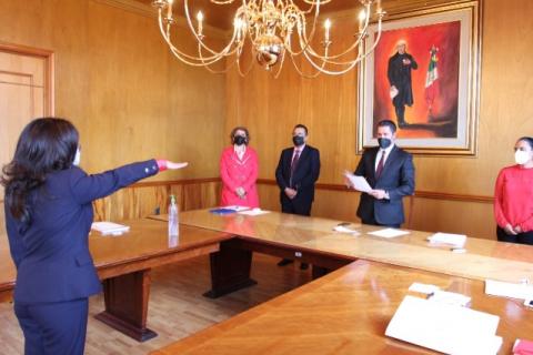 Zenteno es la nueva secretaria ejecutiva del Consejo de la Judicatura