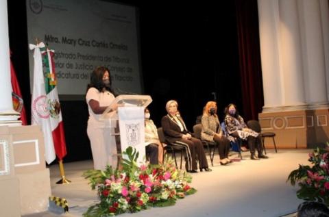 Juzgadores priorizan Derechos Humanos contenidos en la Constitución: Cortés