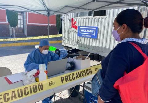 Huamantla cuenta con módulo fijo de pruebas rápidas de Covid
