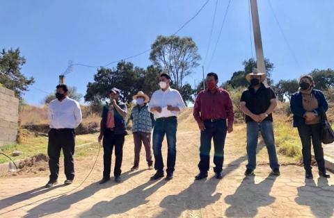 En Nativitas amplían red agua potable en Tenexyecac