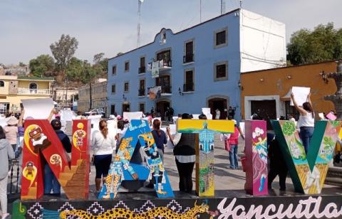 Activistas piden un alto a la violencia política en Nativitas