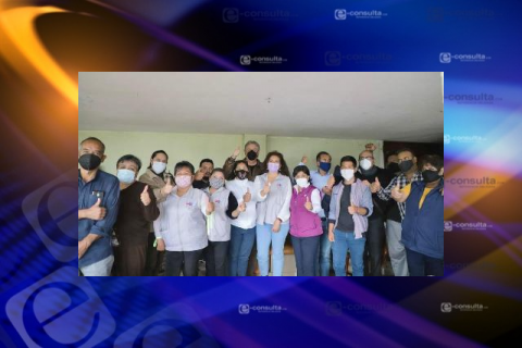 Equipo del PEST en Calpulalpan se suma a Anabell Ávalos