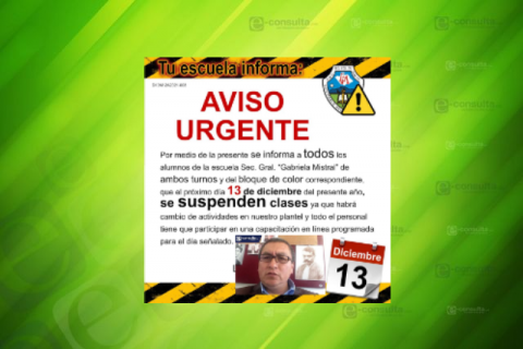 Órdenes de Homero son ignoradas y maestros suspenderán clases el lunes 13