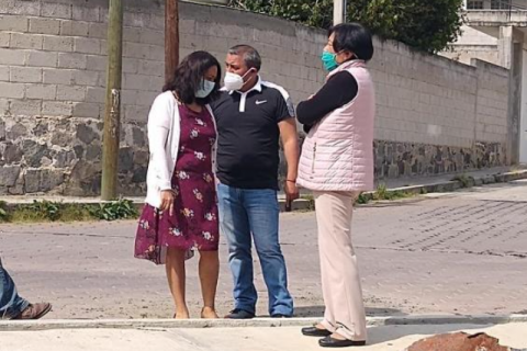Votamos por la diputada Del Rayo y ahora nos quita nuestro terreno: Saldaña
