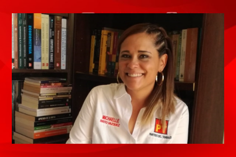 Encuestas perfilan a Michaelle Brito como fuerte aspirante a alcaldía de Tlaxco