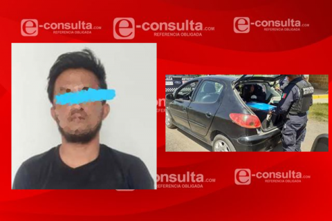 Detienen a persona por el probable delito de robo en SPM