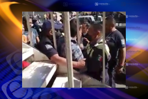 Causa indignación actuar prepotente de policías de Zacatelco
