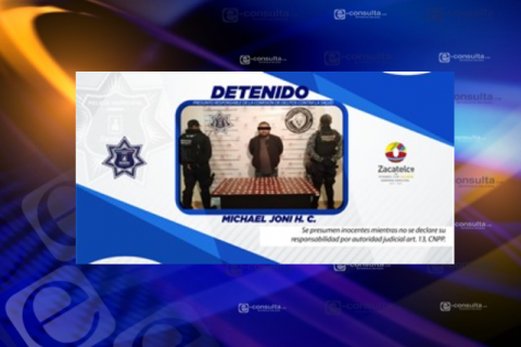Detienen policía de Zacatelco a masculino en posesión de enervantes