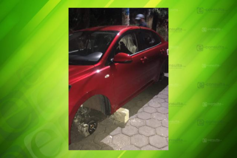 Robo de vehículos y auto partes una constante en la capital