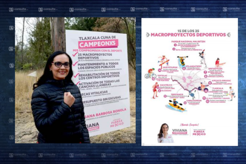 Celebra Viviana Barbosa que adversarios traten de imitar sus propuestas