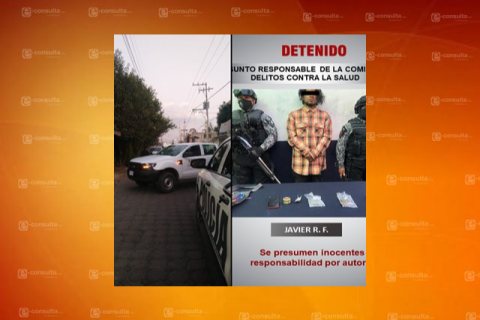 Aseguran un inmueble por acopio y venta de droga en Zacatelco