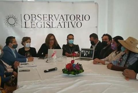 Activistas instalan observatorio para vigilar actuar del Poder Legislativo