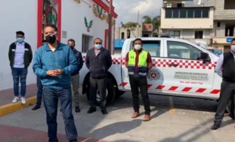 Papalotla estrena unidad para la coordinación de Protección Civil