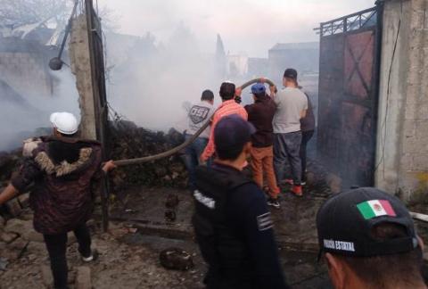 Un lesionado deja explosión de pólvora en Sanctórum