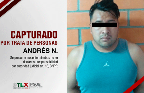 Capturan en Tenancingo a imputado por trata de personas