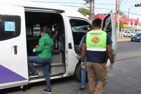 Sancionan a operadores de transporte por incumplir medidas sanitarias