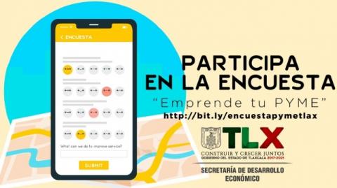 Abren encuesta para fortalecer servicio en beneficio de emprendedores